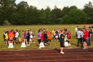 Jonas Leichtathletik- Wettkampf